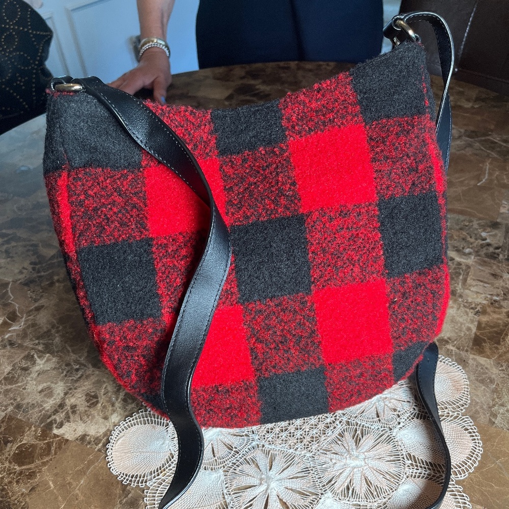 Plaid Talbots crossbody